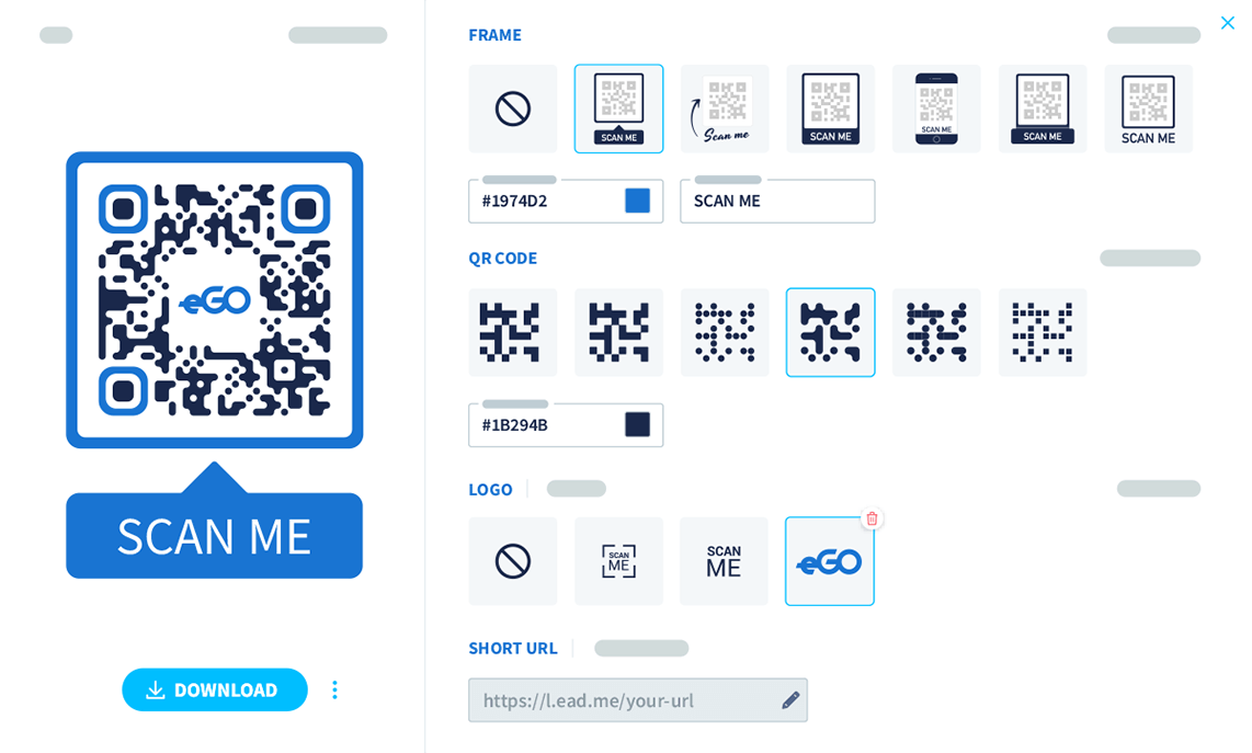 Customize your QR Codes by adding frames, colors, and logos with QR Code Generator PRO.